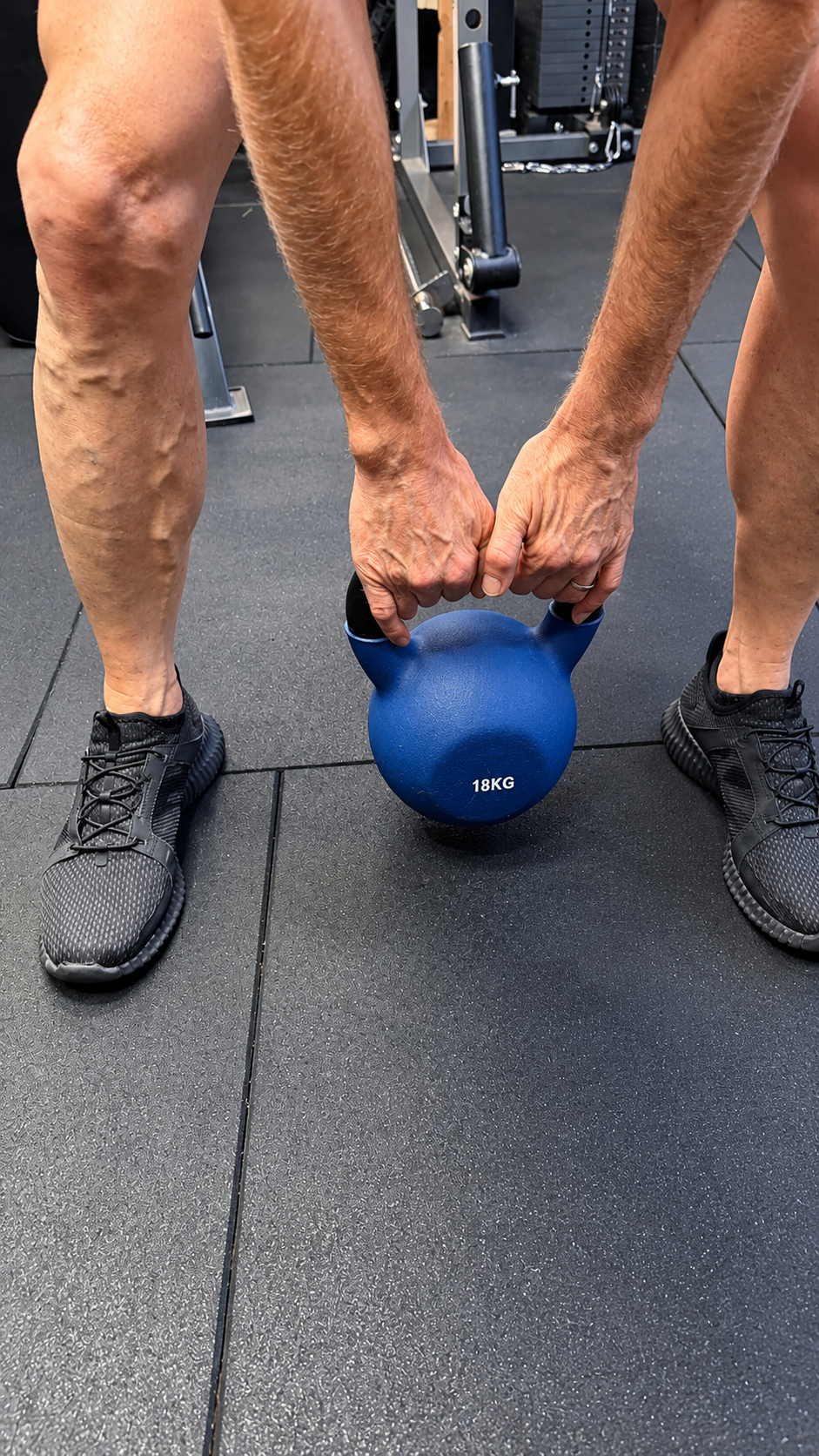 Kettlebell set-up at PH Fitness Edenderry